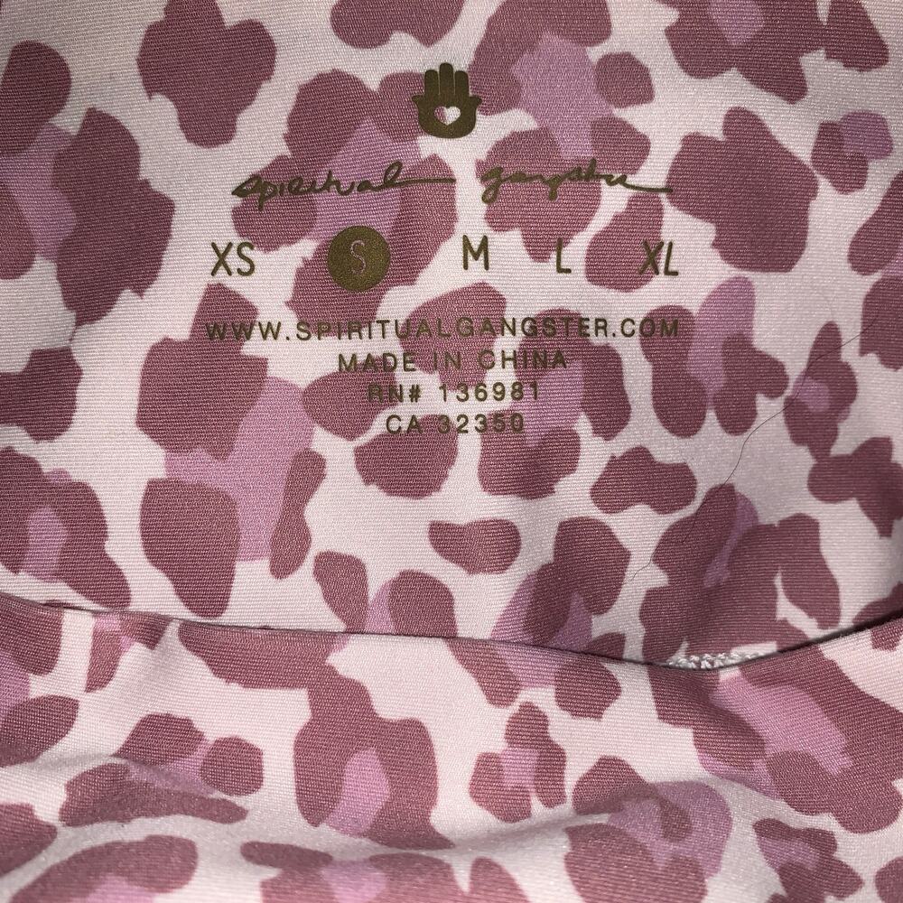 Spiritual Gangster Printed Leggings small - Picture 6 of 11